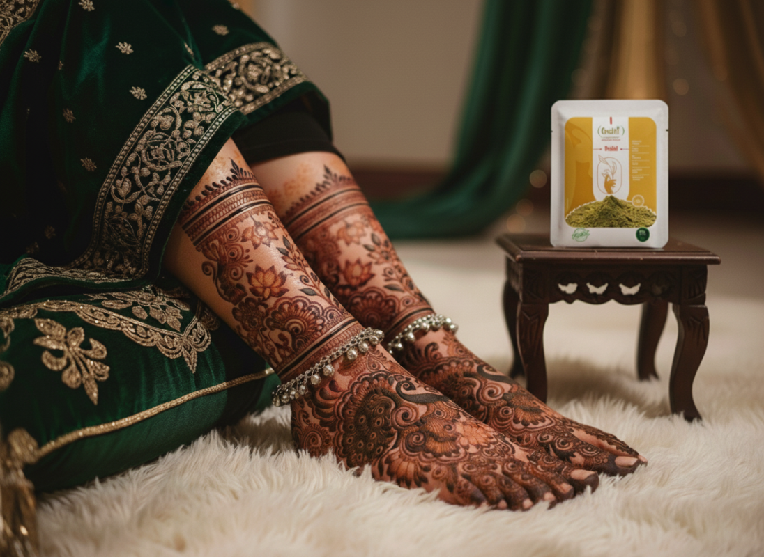 Bridal Feet Portrait Ad