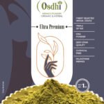 Osdhi Ultra Premium Bridal Mehndi Powder 1 kg bulk pack of organic triple-sifted Sojat henna.